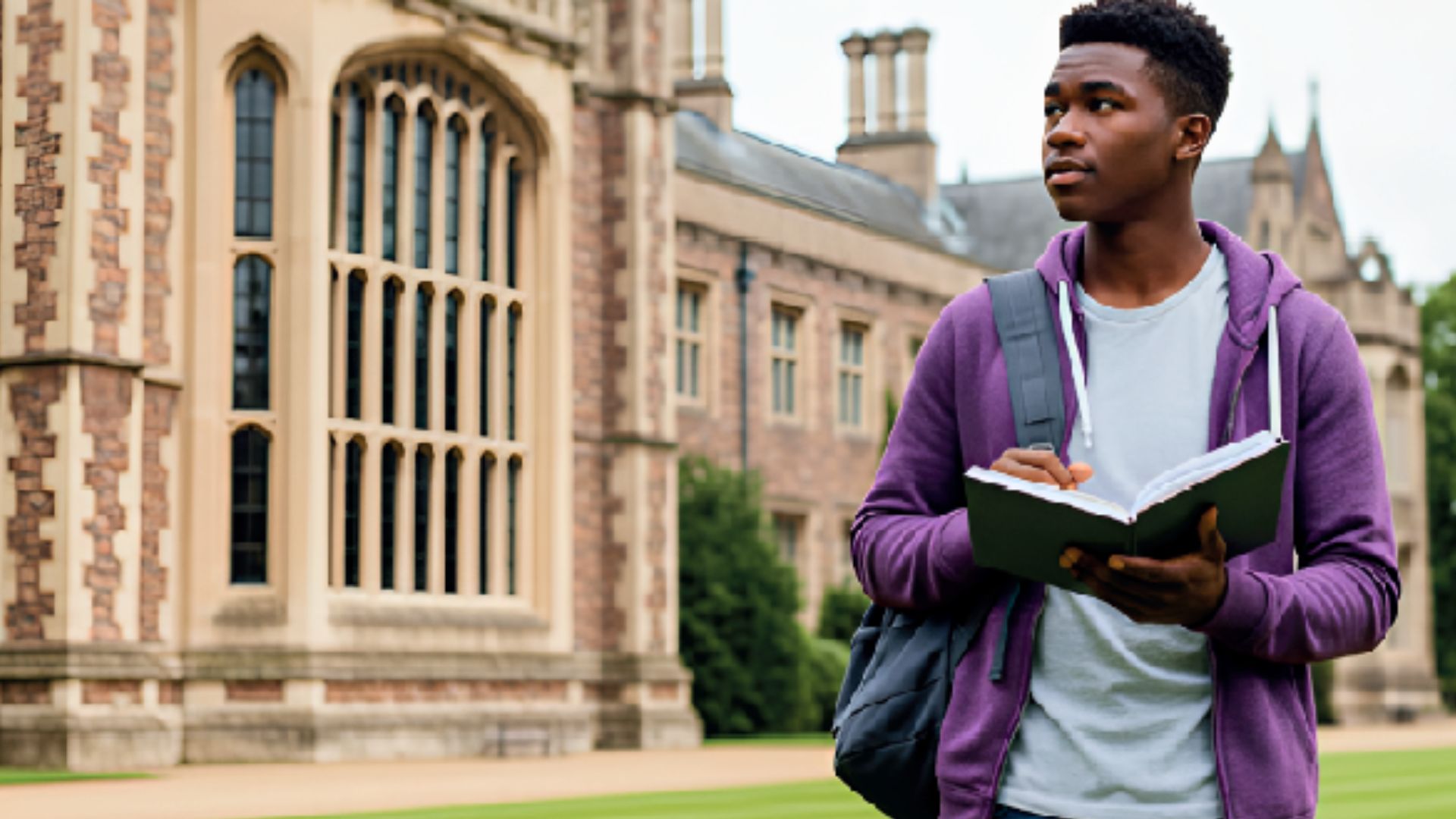 Student preparing an international application