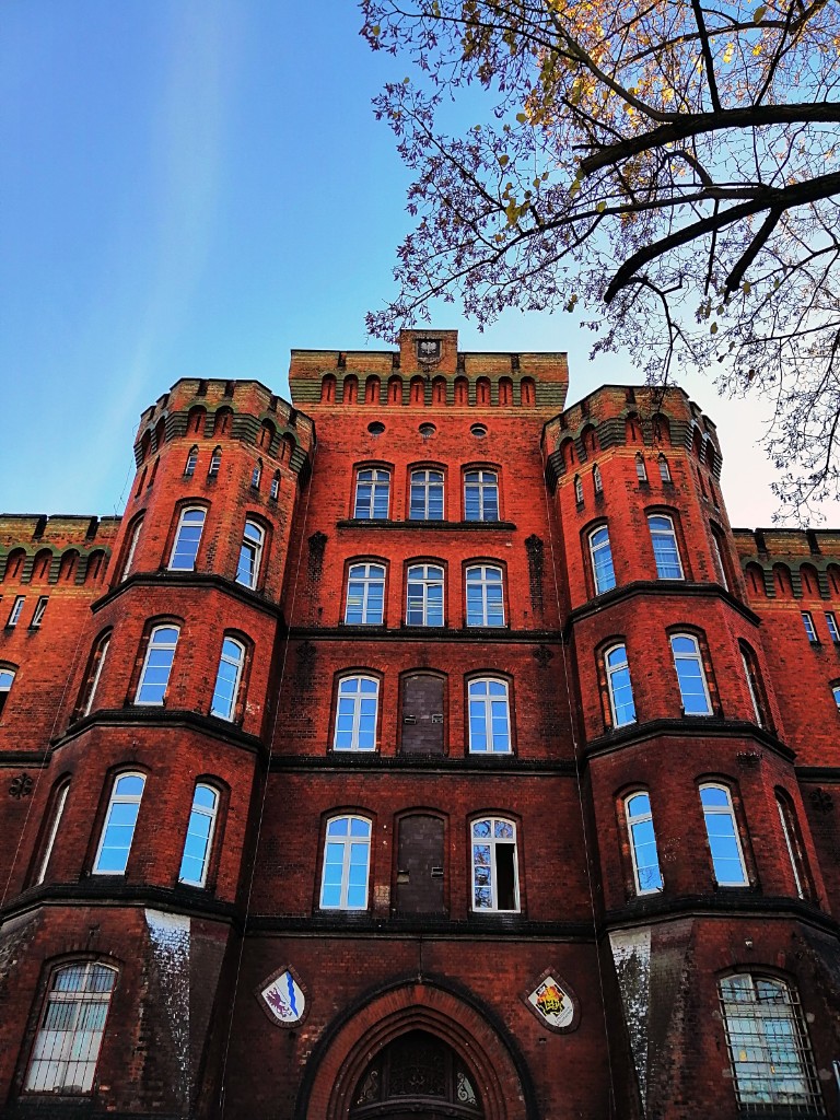 Brick university building