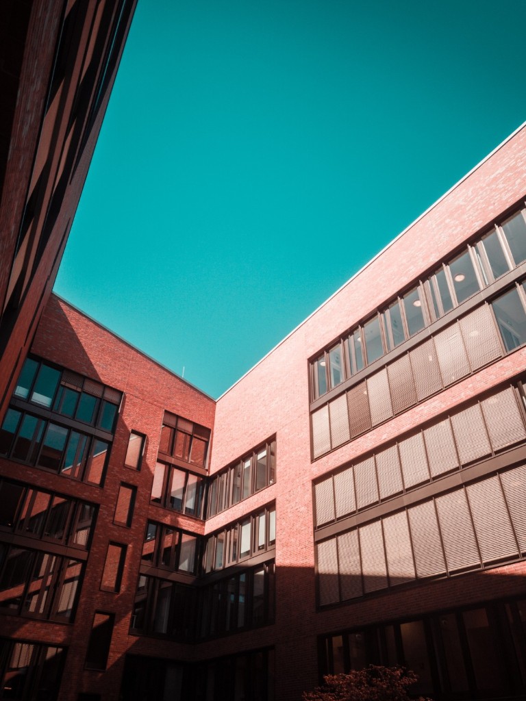 University courtyard